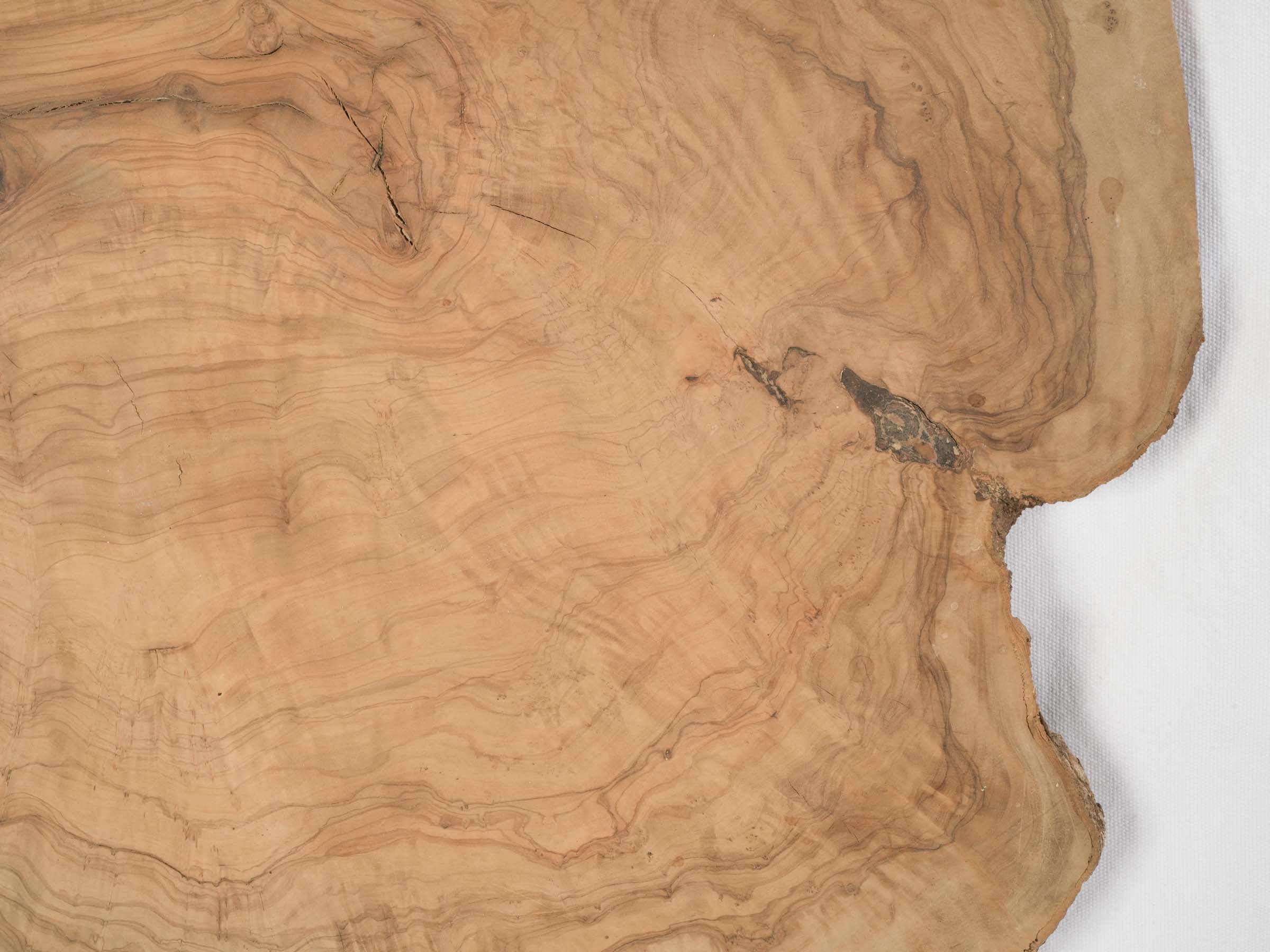 Very Large Olive Wood Slab Live Edge Serving Board 45" x 26¾"