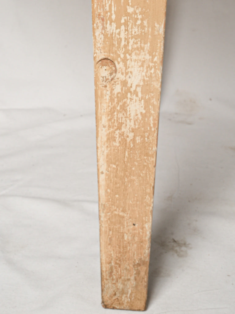 Lovely oval distressed dining table