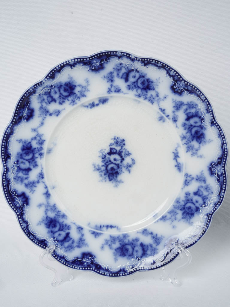 Blue and white soup tureens