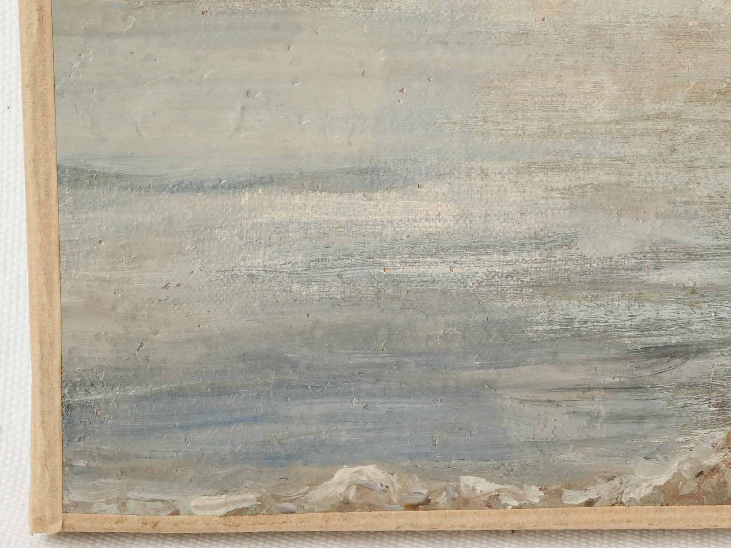 Intimate unframed Ligurian scene  