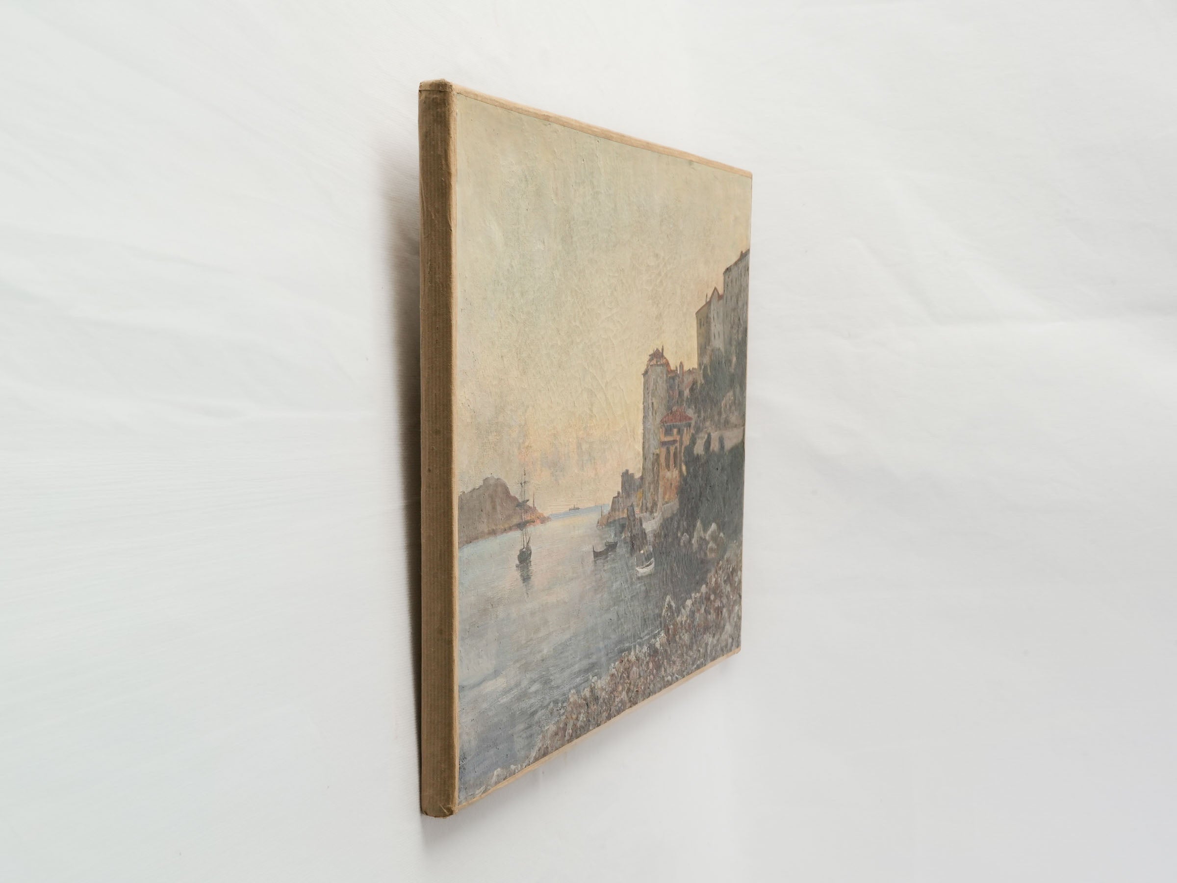 Elegant restored Mediterranean artwork  