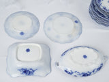 Exceptional blue and white dinnerware