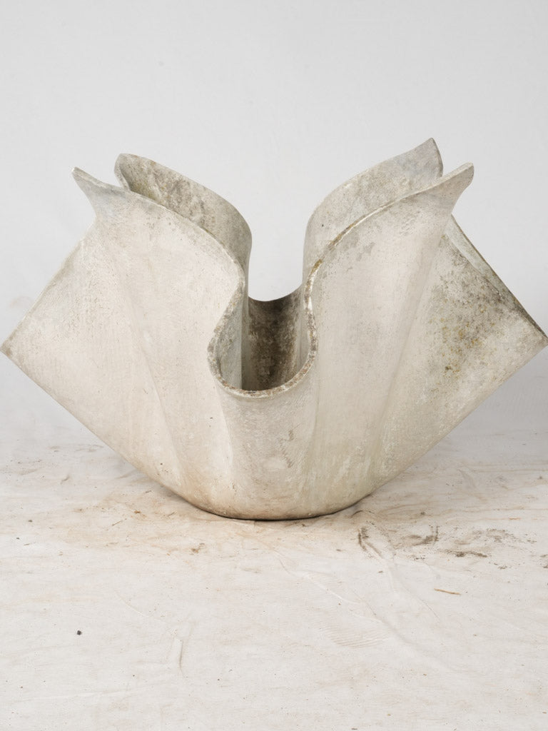 Sculptural Elegance Handkerchief Planter