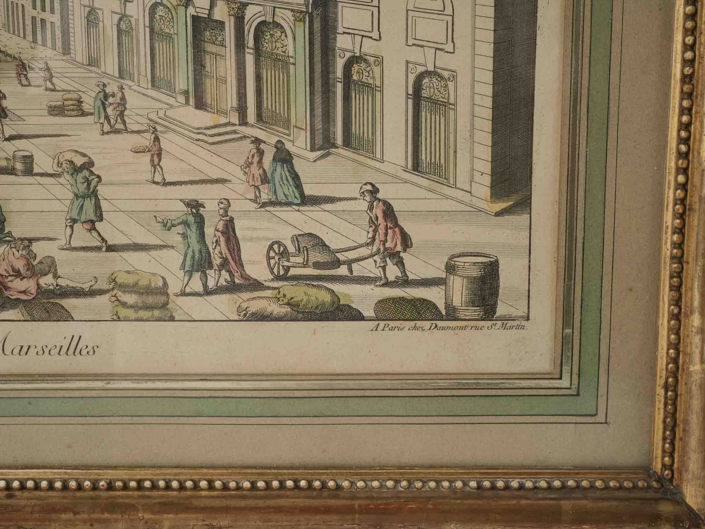 Detailed decorative maritime scene