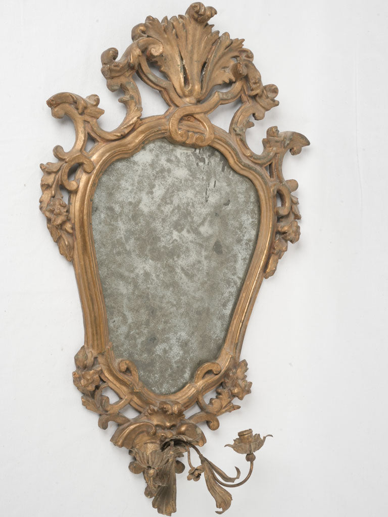 Decorative antique candle holder sconces