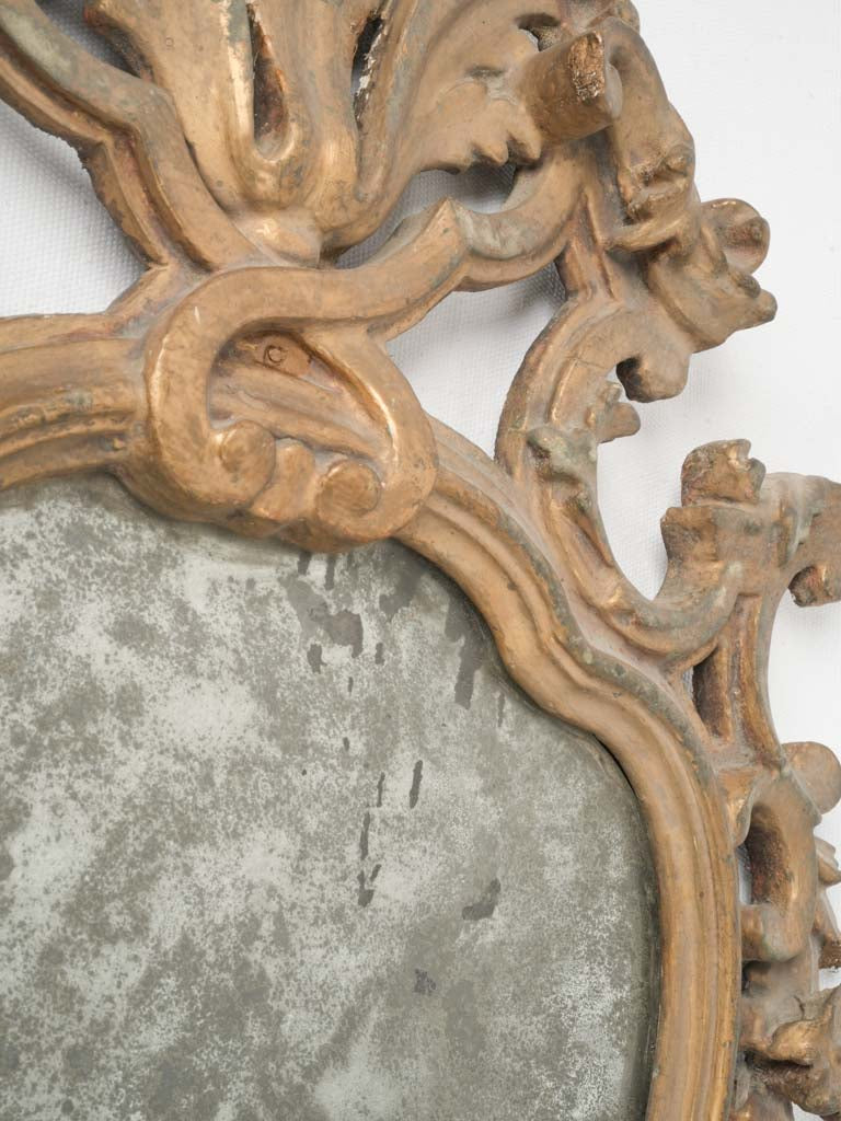 Venetian inspired floral leaf sconces