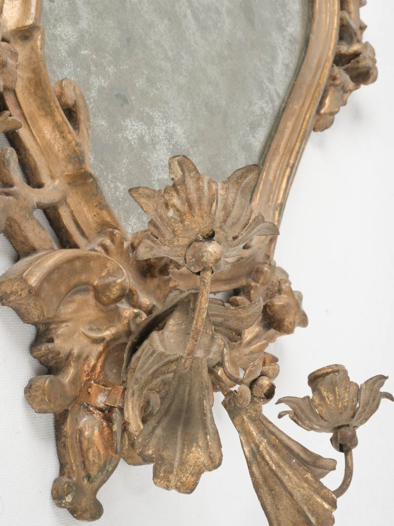 Vintage inspired romantic candle sconces