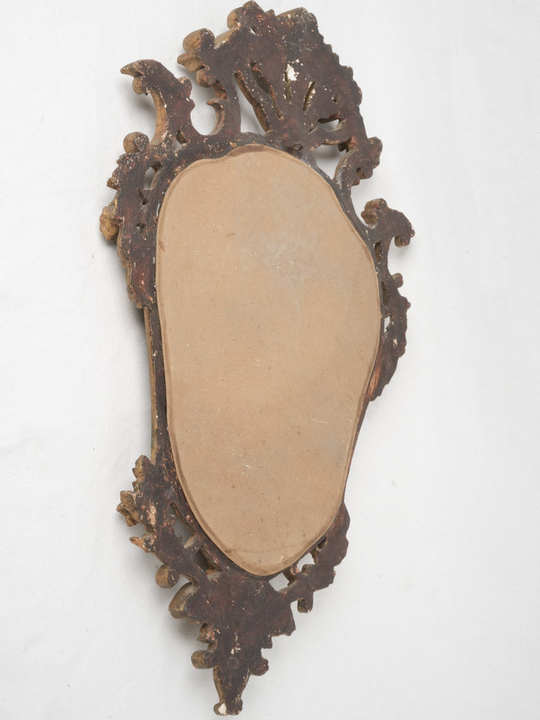 Lavish historic Italian mirror sconces
