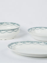 Charming 19th-century French pottery dishes collection