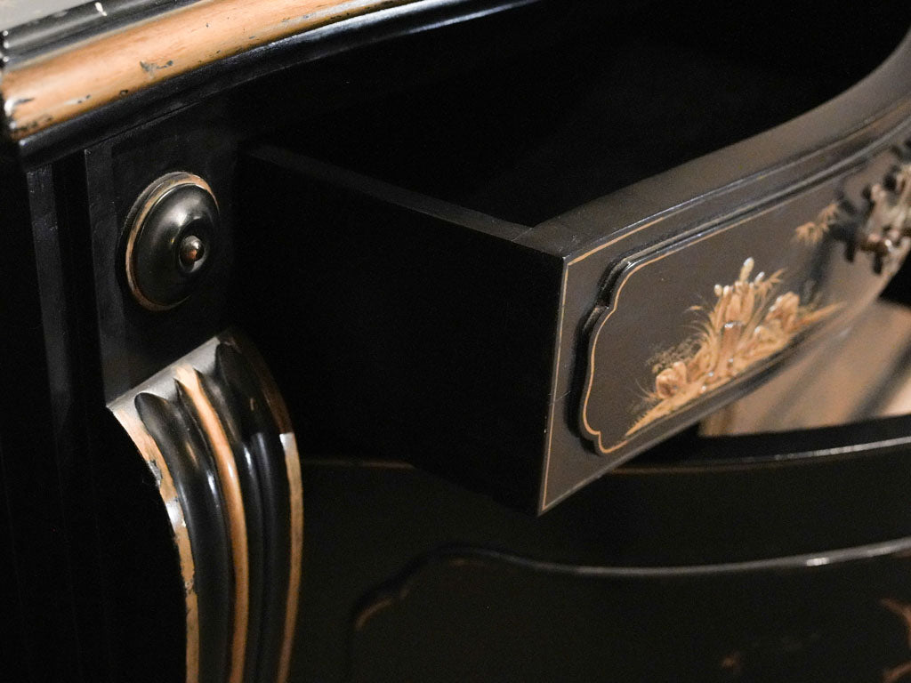 Timeless Elegance Black Sideboard