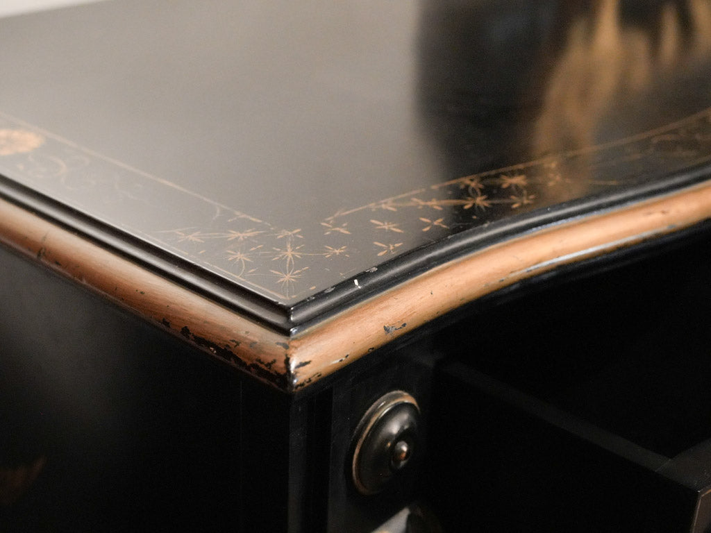 Exotic Pagoda-Themed Sideboard