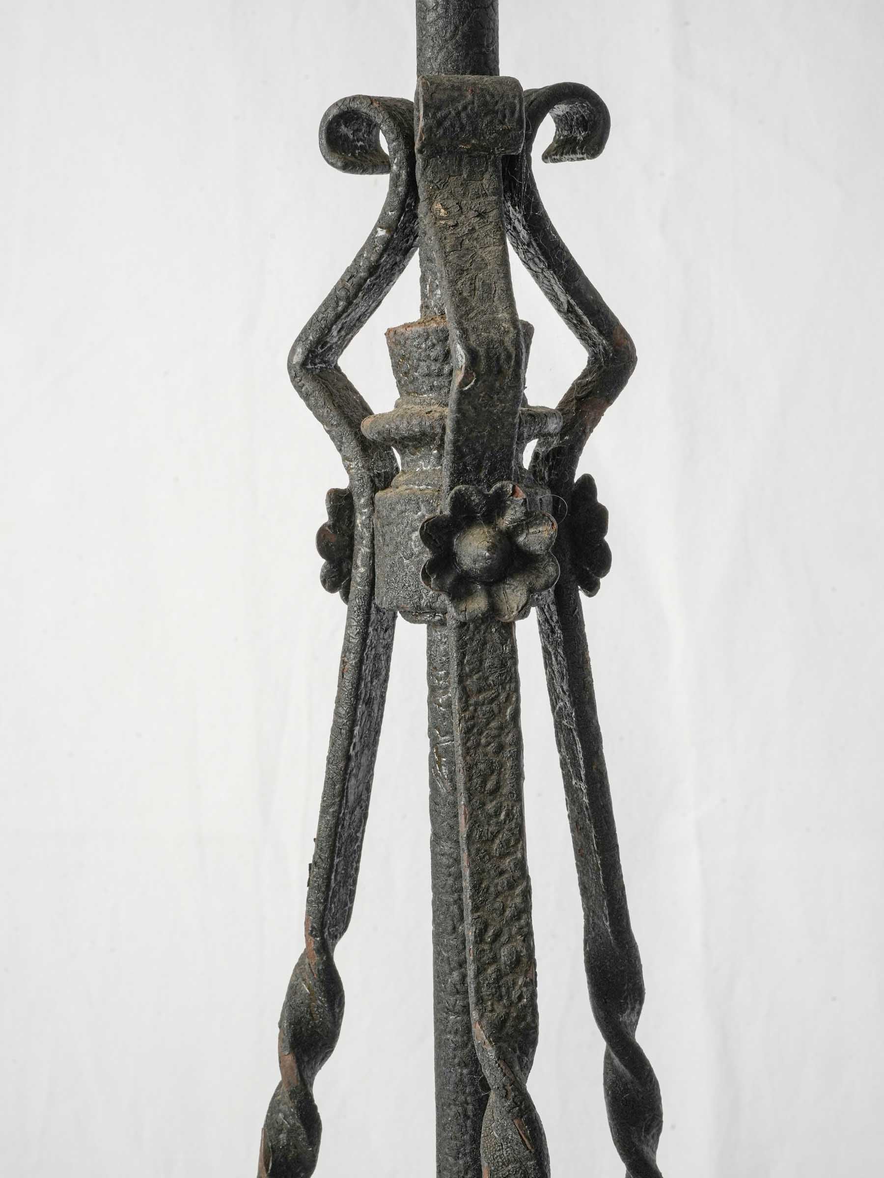 Aged patina decorative structure