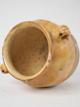 Old-world charm French glazed pot