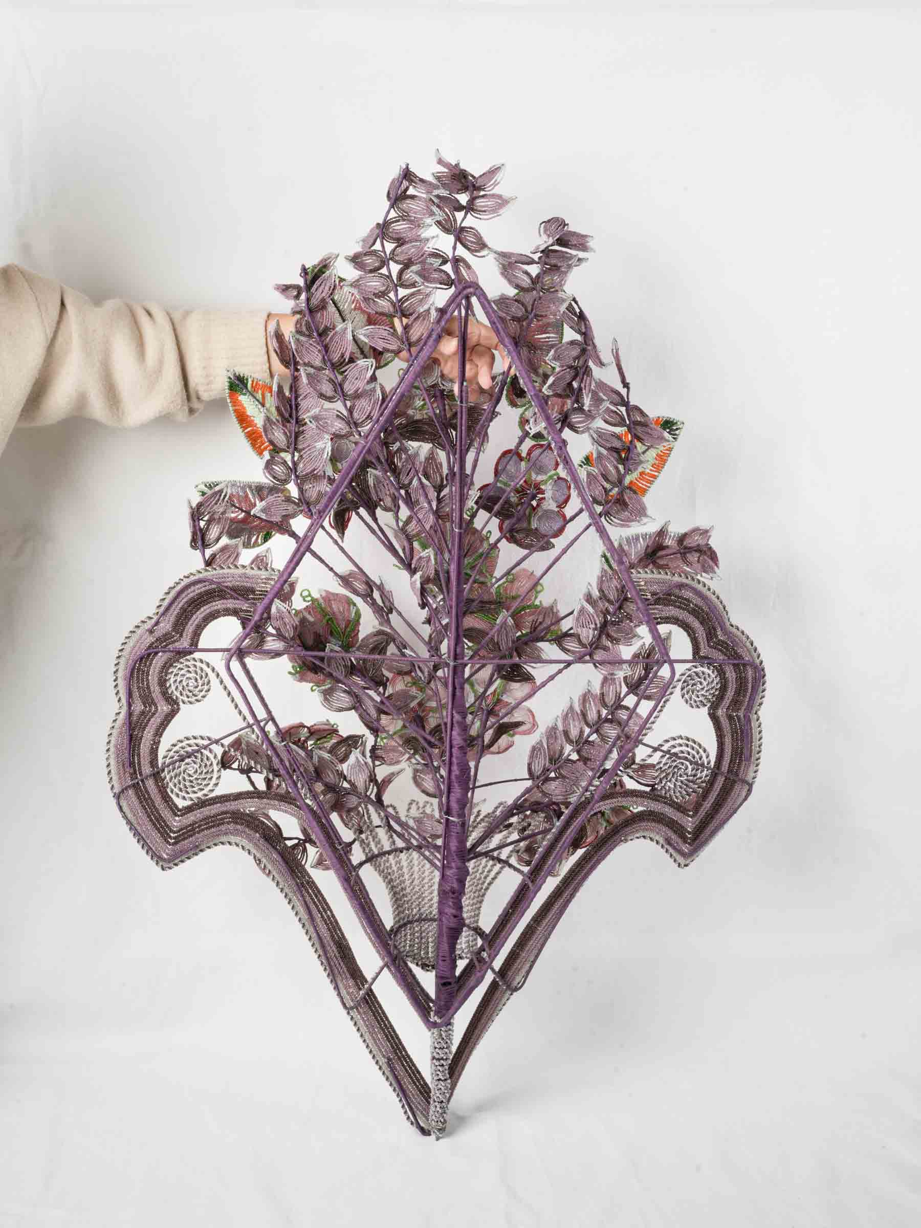 Unique sculptural funerary piece ornament  