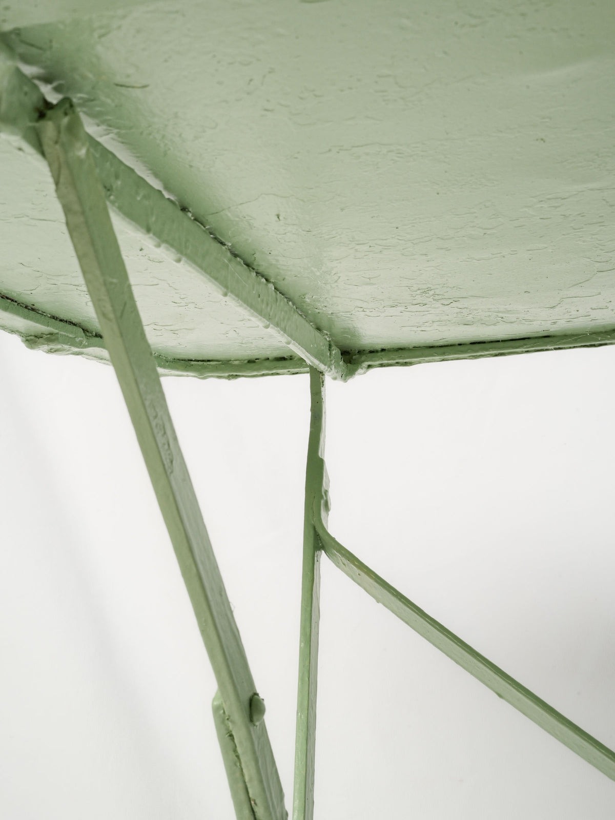Rectangular Folding Bistro Garden Table - Sage Green - 36½" x 63"
