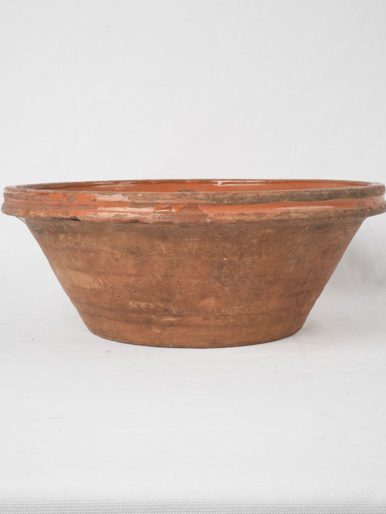 Antique rustic-orange glazed Tian bowl