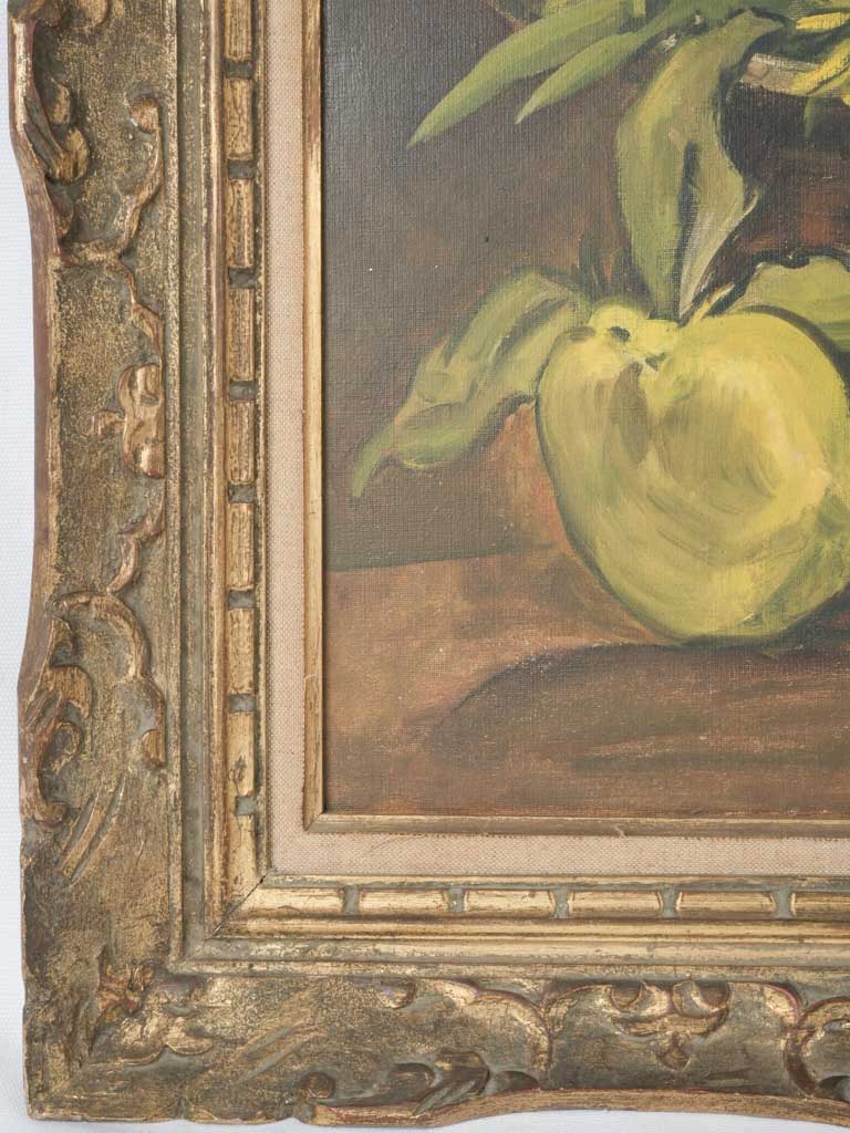 Nineteenth century oil-on-canvas still life