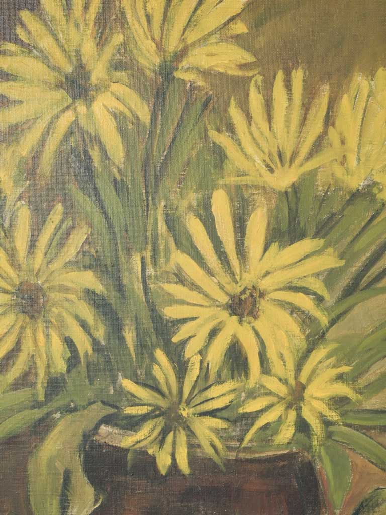 Provençal quince and daisy painting