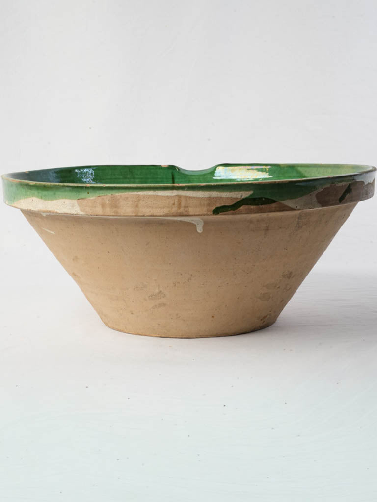 Authentic rural French salad bowl