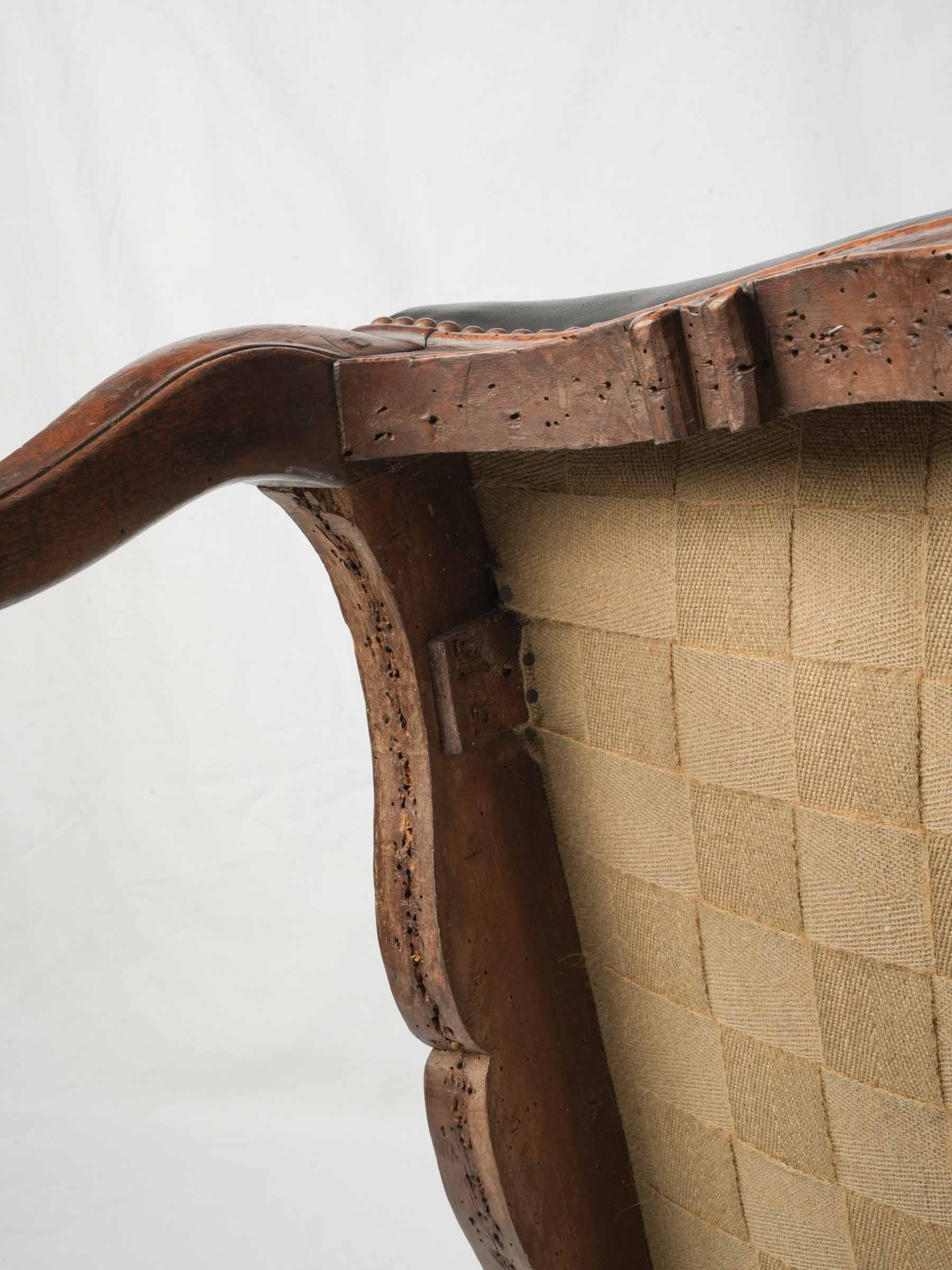 Versatile upholstered Louis XV chair