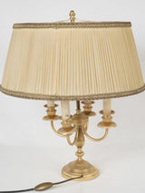 Charming antique French bouillotte table lamp