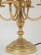 Charming French bouillotte elegant table lamp