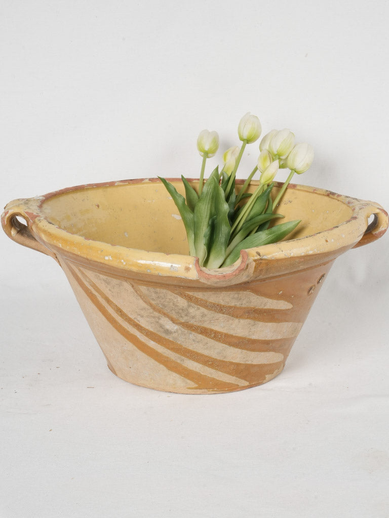 Rustic Patina Antique French Tian