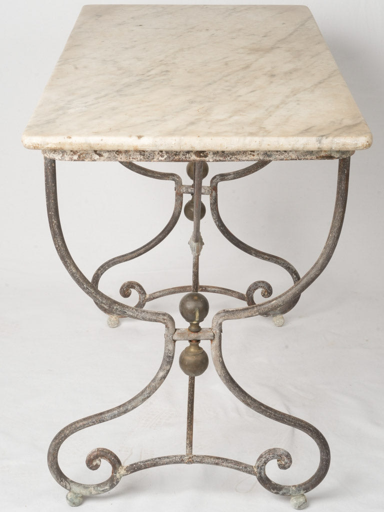 Rustic 1890s bistro console  