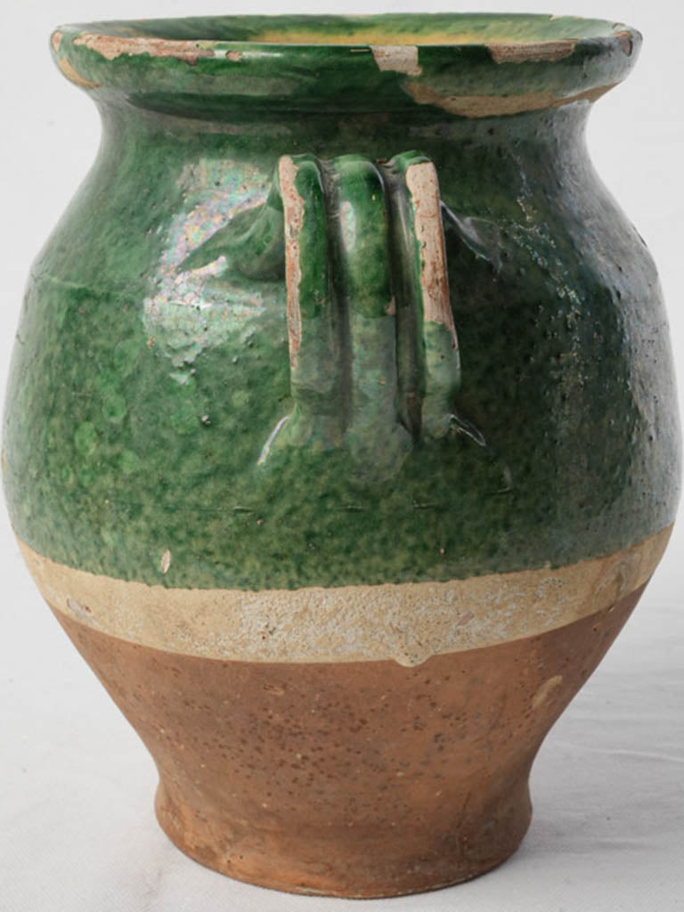 Unique Weathered Terracotta Storage Pot  