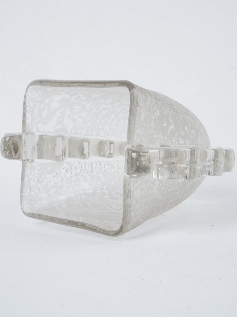 Rare Daum glass Art Deco centerpiece