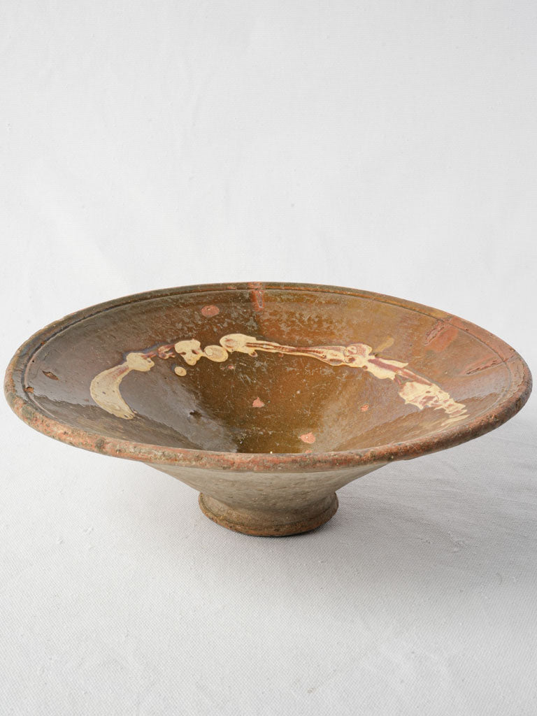 19th Century Provençal Omelet Turning Dish - 11¾"