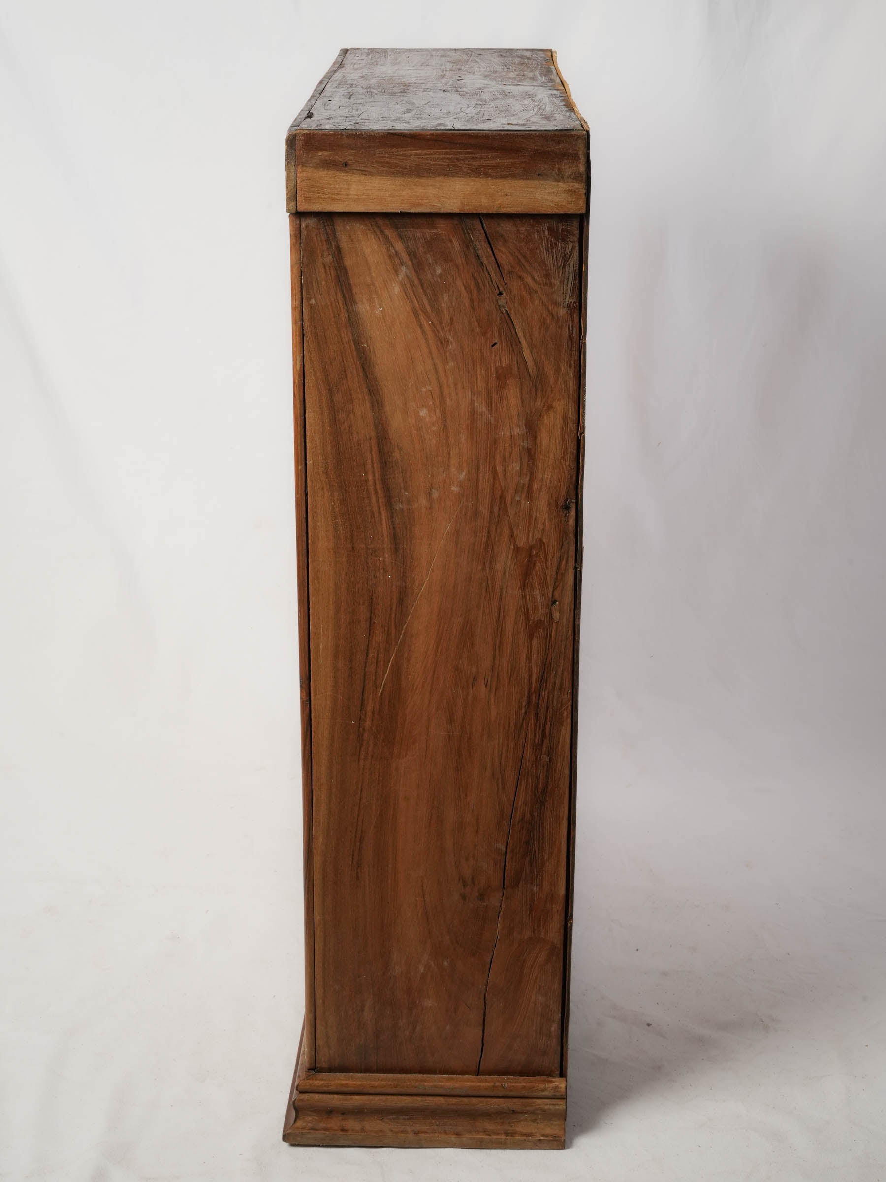 French Walnut Kitchen Vitrine - Wall Mounted - 40½" x 32"