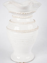 ÉMILE TESSIER vase w/ undulating neck - 9¾"