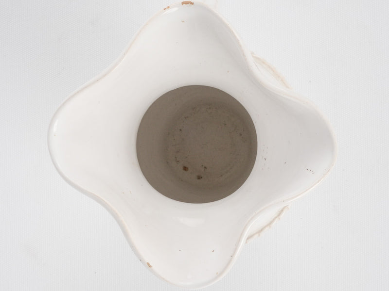 ÉMILE TESSIER vase w/ undulating neck - 9¾"