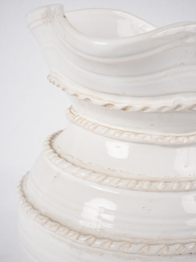 ÉMILE TESSIER vase w/ undulating neck - 9¾"