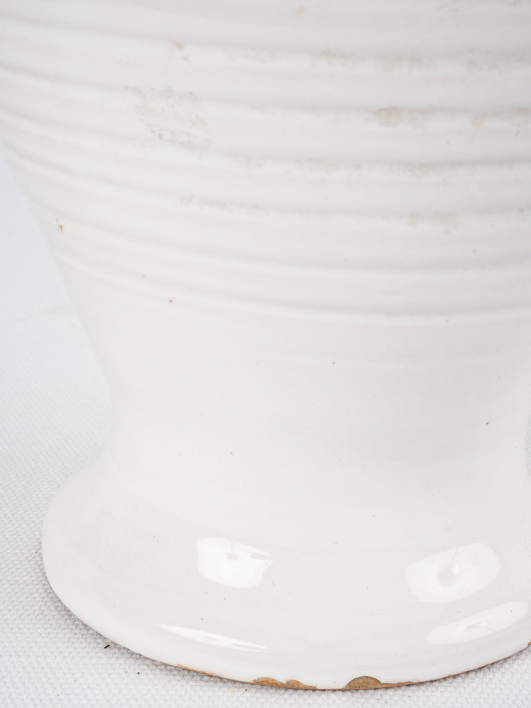 ÉMILE TESSIER vase w/ undulating neck - 9¾"