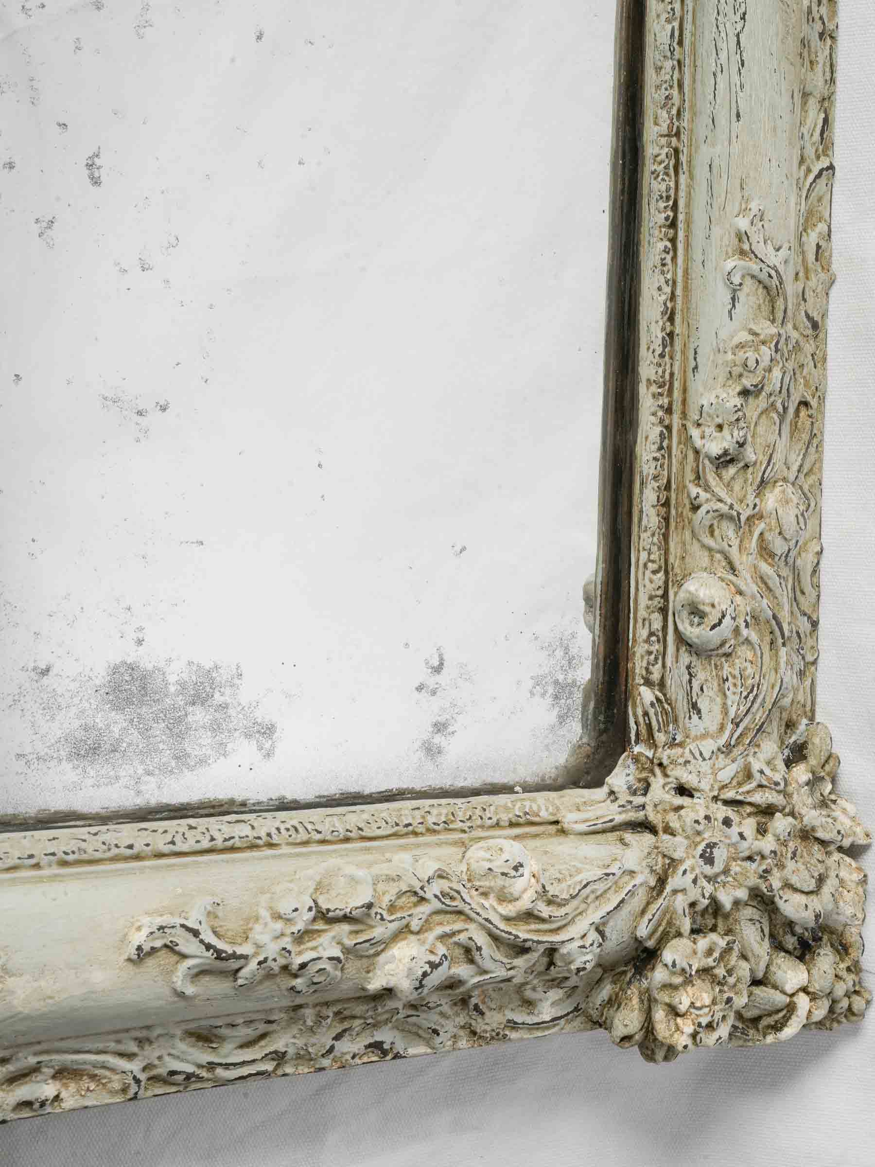 Exquisite carved floral opulent mirror  