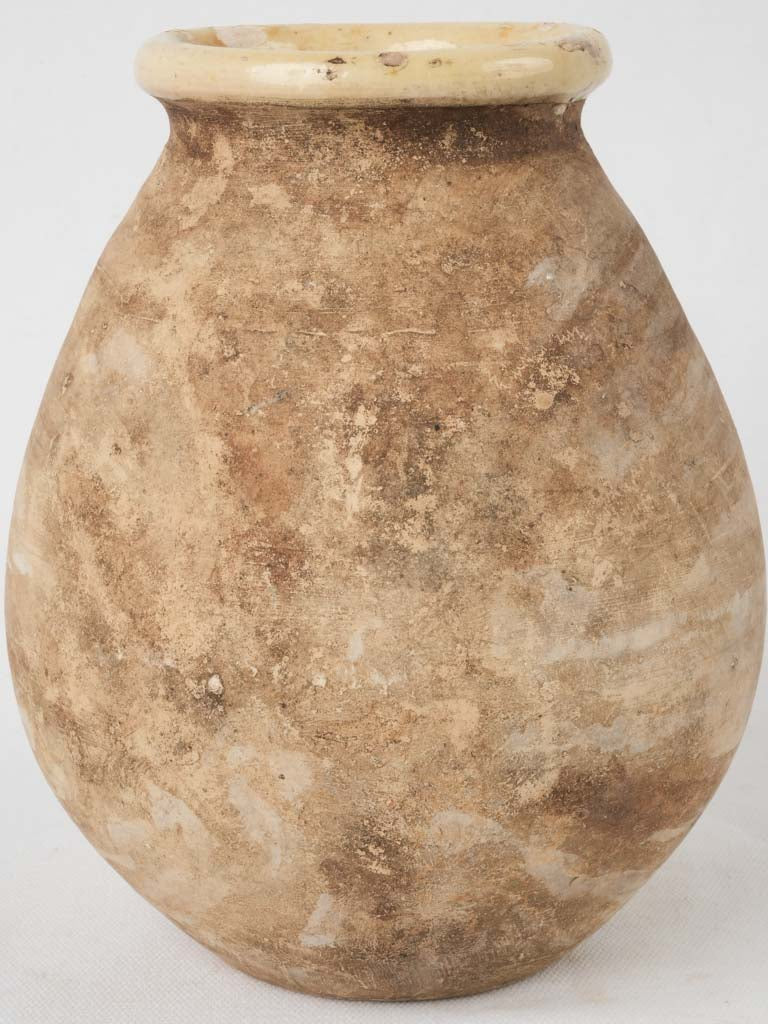 Miniature antique French Biot jar 8¾"