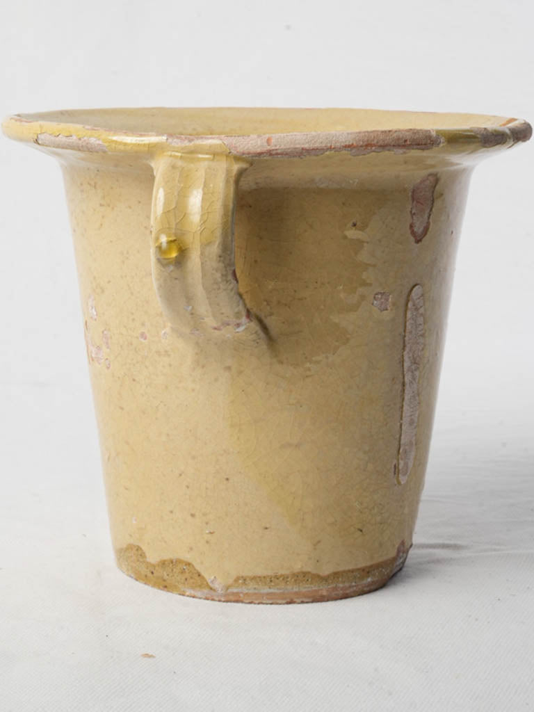 Craquelure surface vase for flowers  