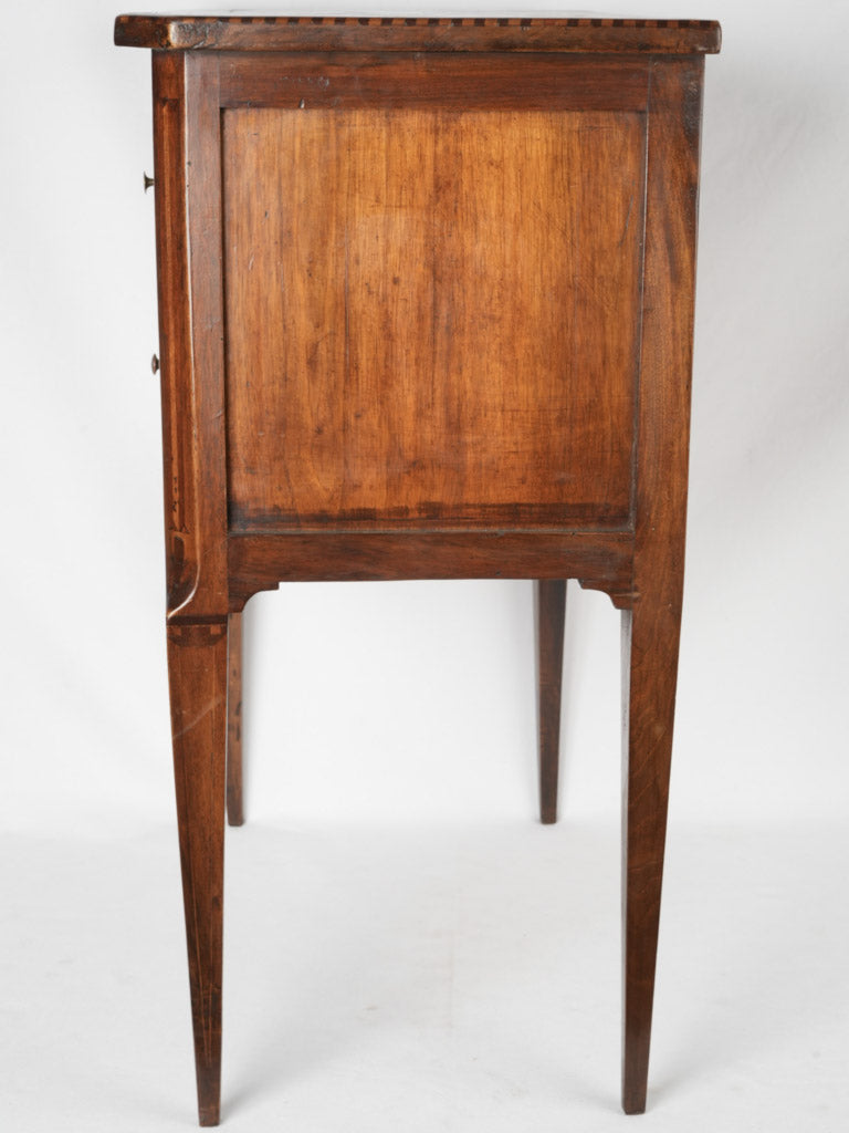 Antique Louis XVI maple marquetry commode