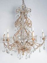 Antique Italian crystal Murano chandelier