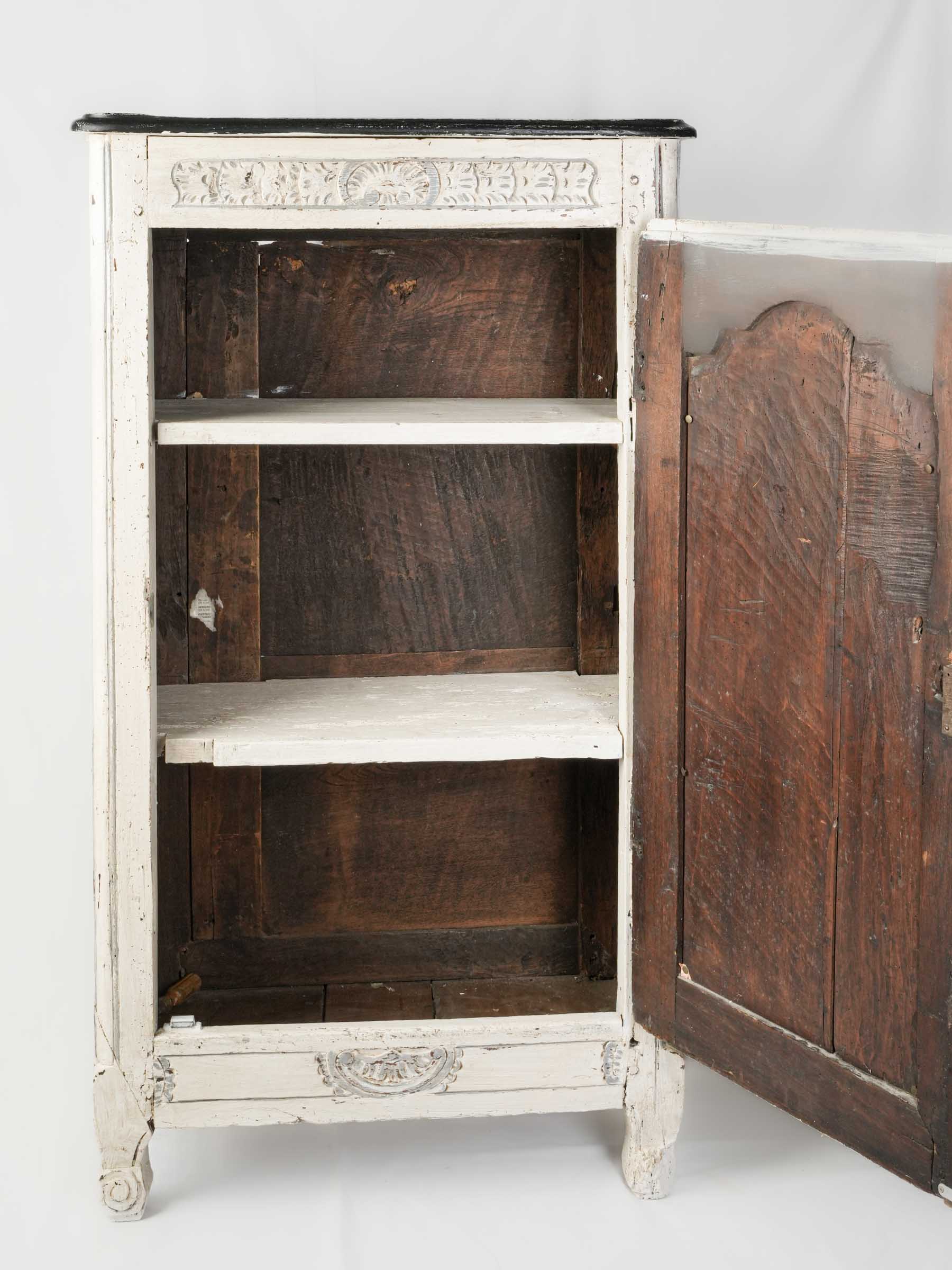 Handcrafted intricate French cupboard