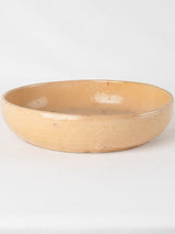 Vintage terracotta fruit bowl - yellow 11½"