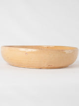 Vintage terracotta fruit bowl - yellow 11½"