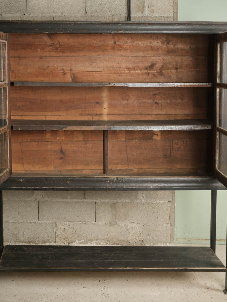 Open shelf charming cabinet