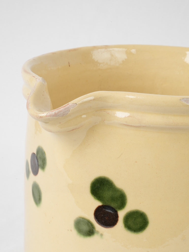 Early twentieth-century custard jug Provence