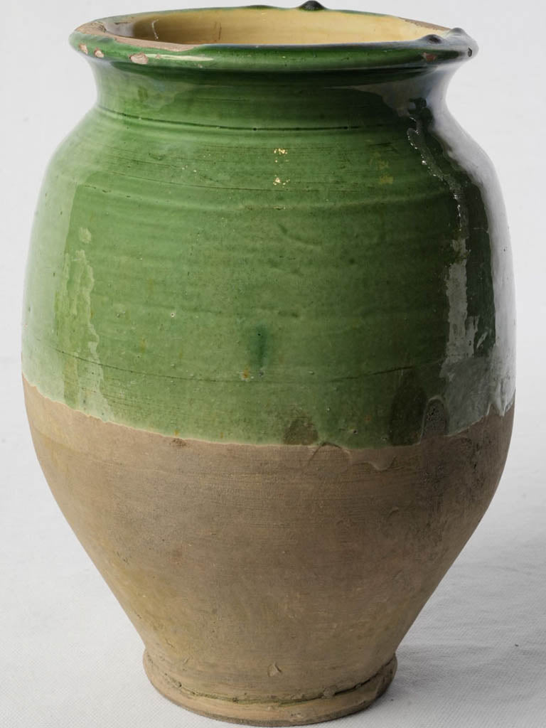 Vintage Provençal Ceramic Pantry Jar