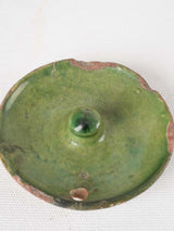 Pale green water pitcher w/ lid 11¾"