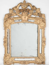 Ornate gilt Louis XIV parclose mirror