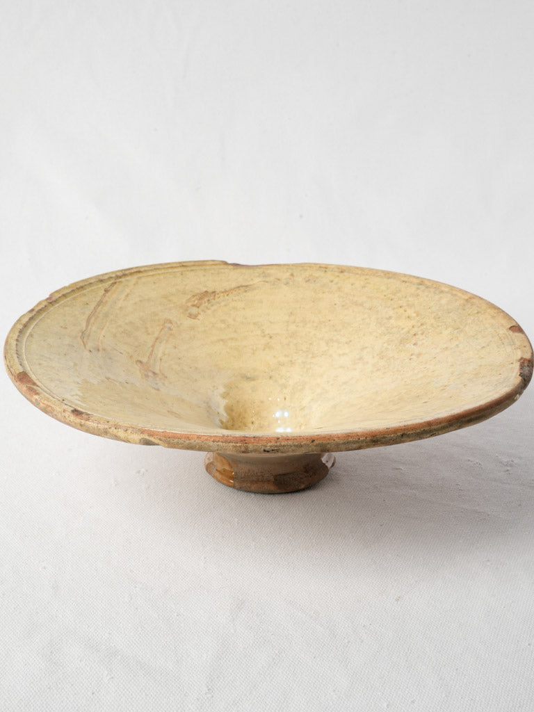 Late 19th-Century Provençal Terracotta Omelette Turner - 11¾"